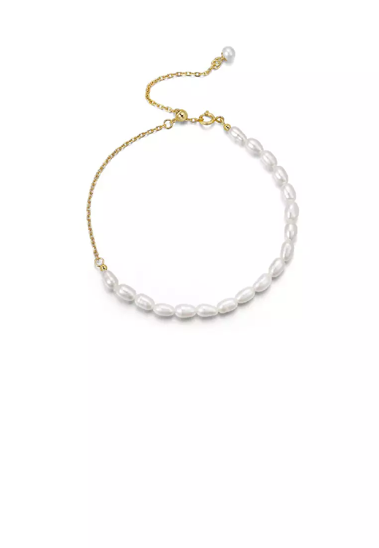 White gold adjustable bracelet sales