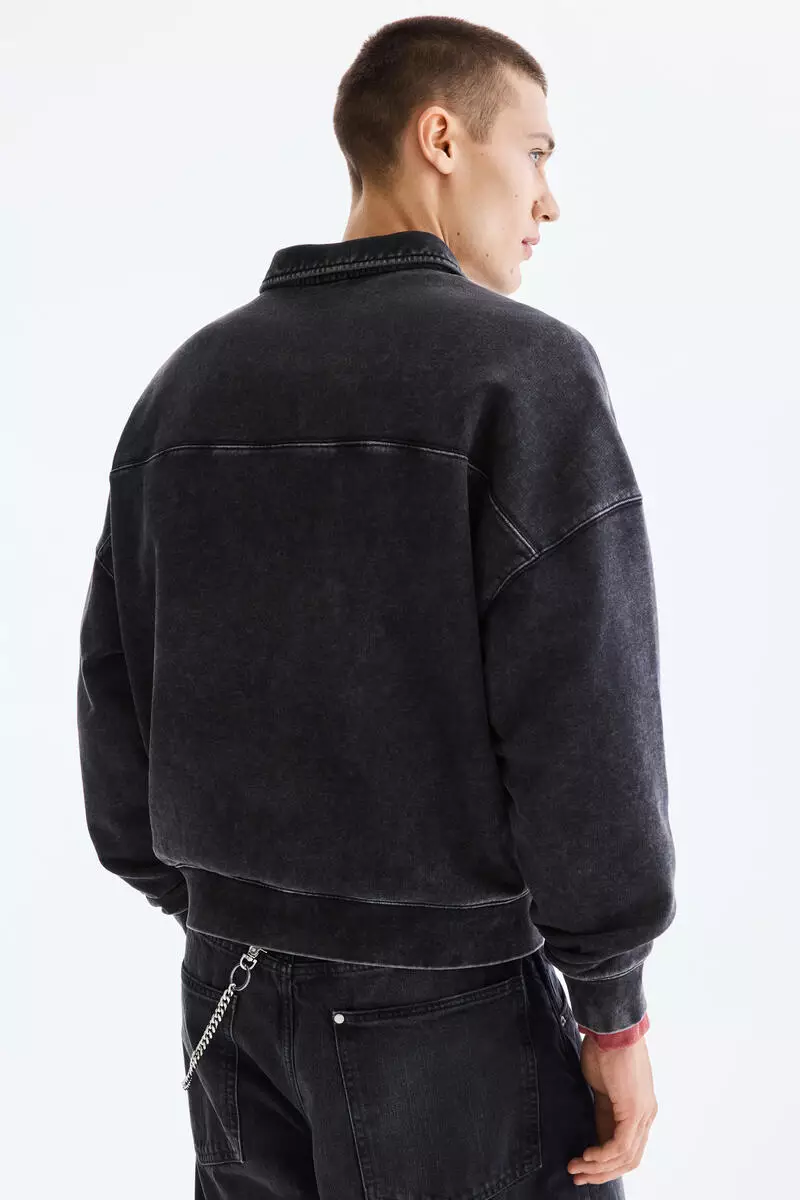 Oversized Fit Rugby sweatshirt