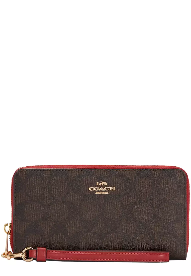 Coach logo-canvas Zipped Wallet - Farfetch