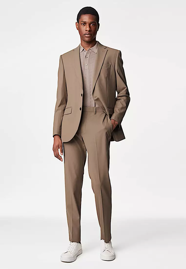 Slim Fit Stretch Suit Jacket