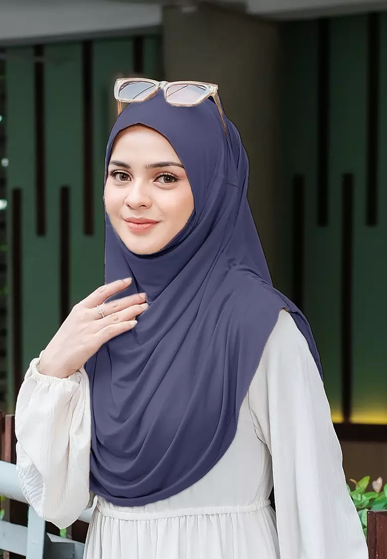 HIJAB INSTAN FATHIA - JEANS
