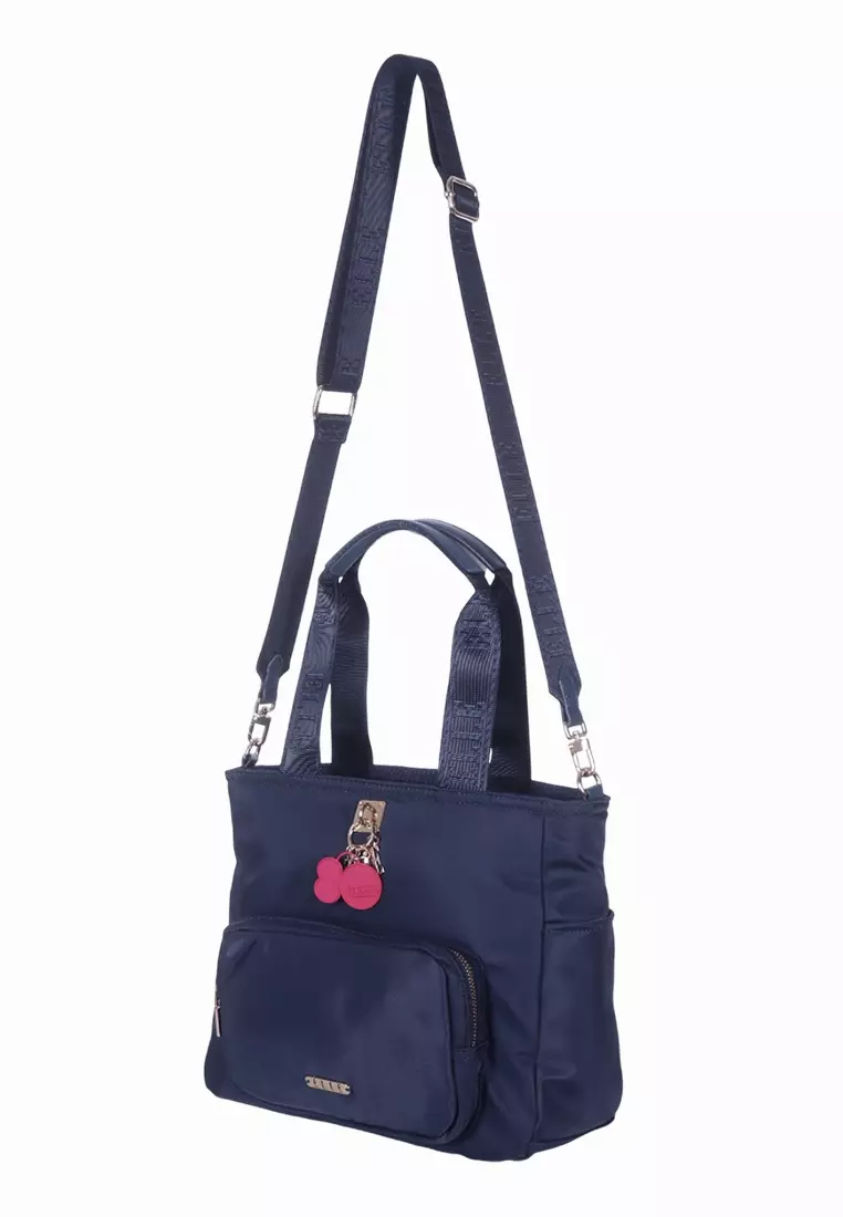 Elle Tote Bag B01-EL-3378 Blue Medium