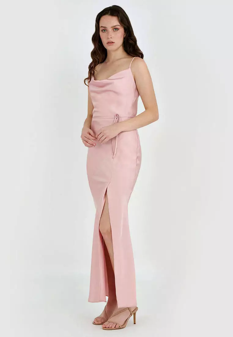 Buy FORCAST FORCAST Jayla Cowl Neck Maxi Dress 2024 Online