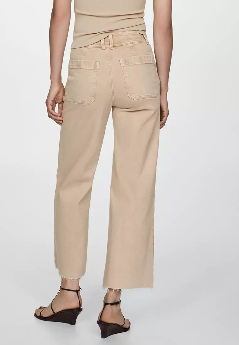 Culotte high ankle jeans best sale