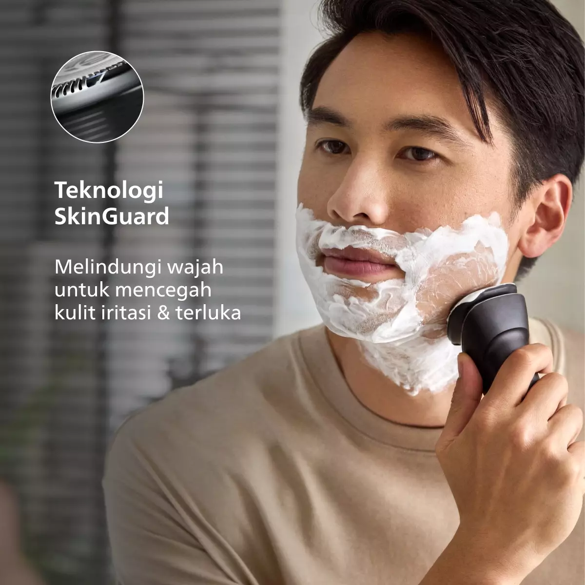 Philips Shaver 3HD 1000 Series S1301/02 Pencukur Jenggot & Kumis