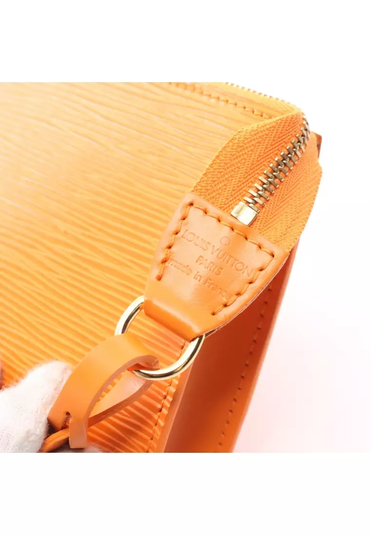 Louis Vuitton Pre-loved LOUIS VUITTON Pochette Accessoires Epi mandarin  Handbag leather orange 2023, Buy Louis Vuitton Online