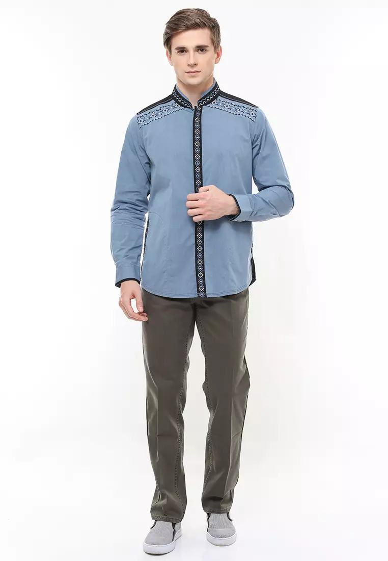 LGS - Baju Koko - Regular Fit - Lengan Panjang - CSH.285.S812K.242.C-L/S