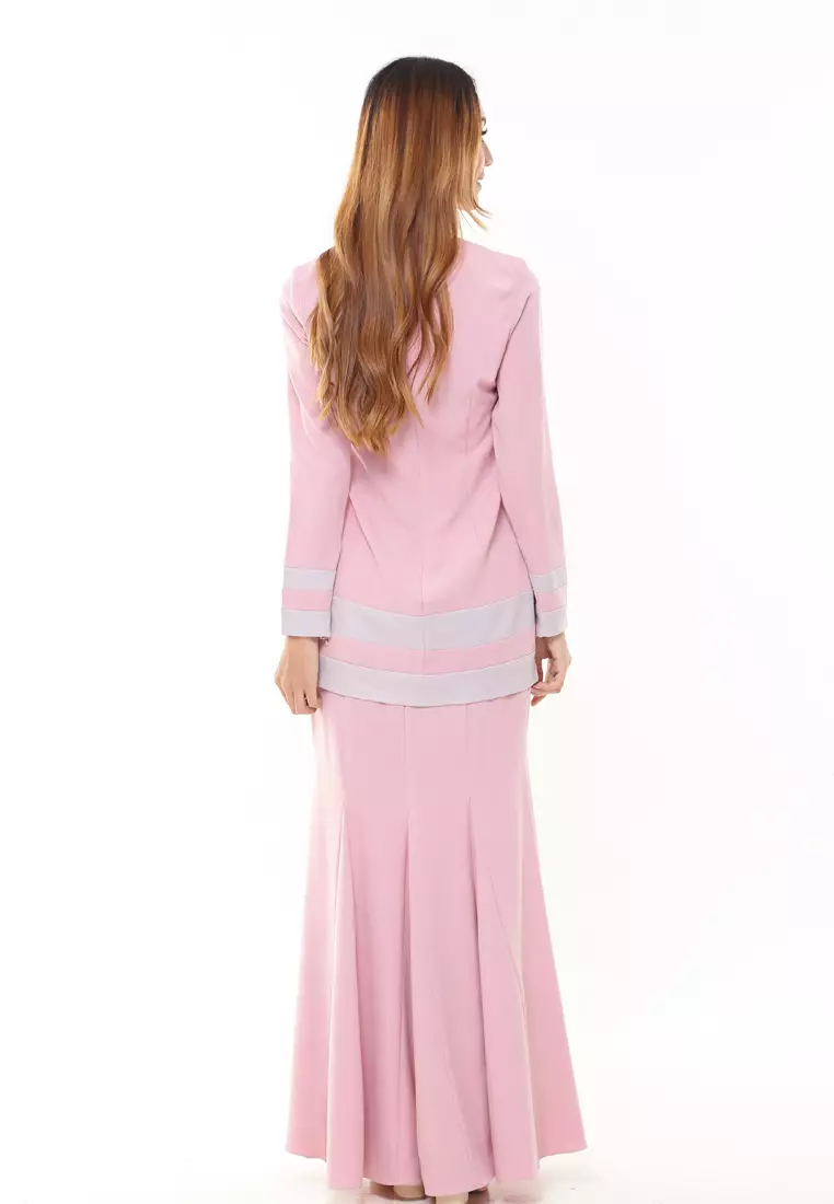 Alicia Kurung Modern in Soft Pink