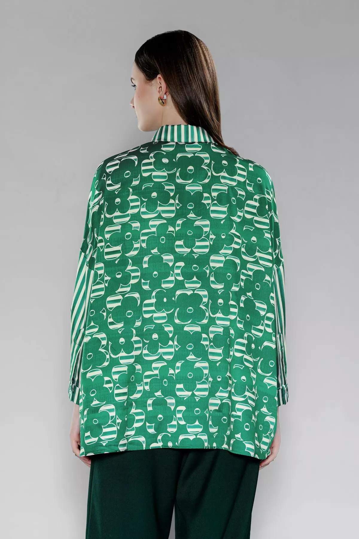 Benang Jarum - Adara Drop Shoulder Shirt - Eden