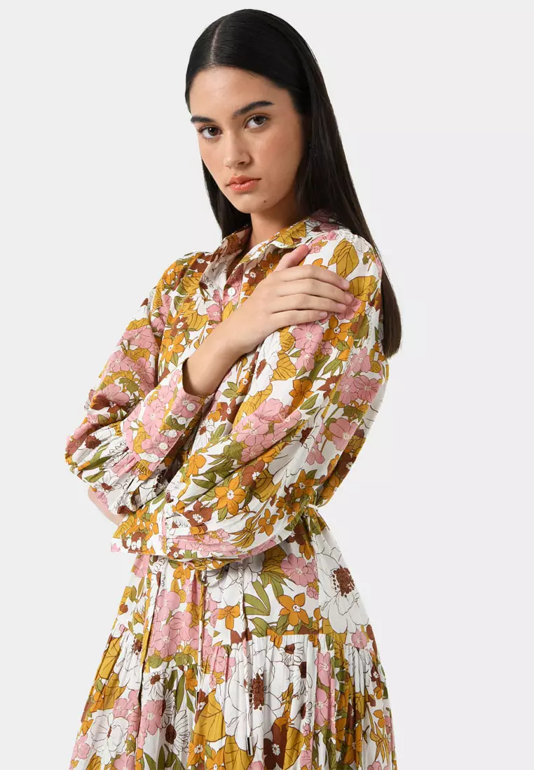 Blythe Printed Cotton Dress