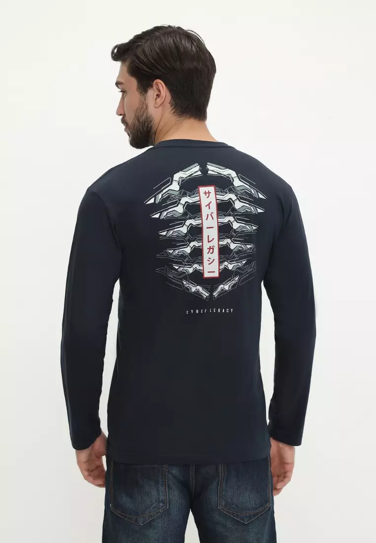 Buy 1 Get 1 T-Shirt Cotton Combed Lengan Panjang