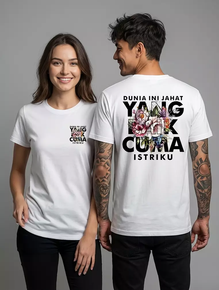 Monstreet Kaos Katun Combed 24S Grafis Reguler Fit Putih Tshirt UTR124 Cotton Combed 24S Graphic Tshirt Regular Fit White Tshirt