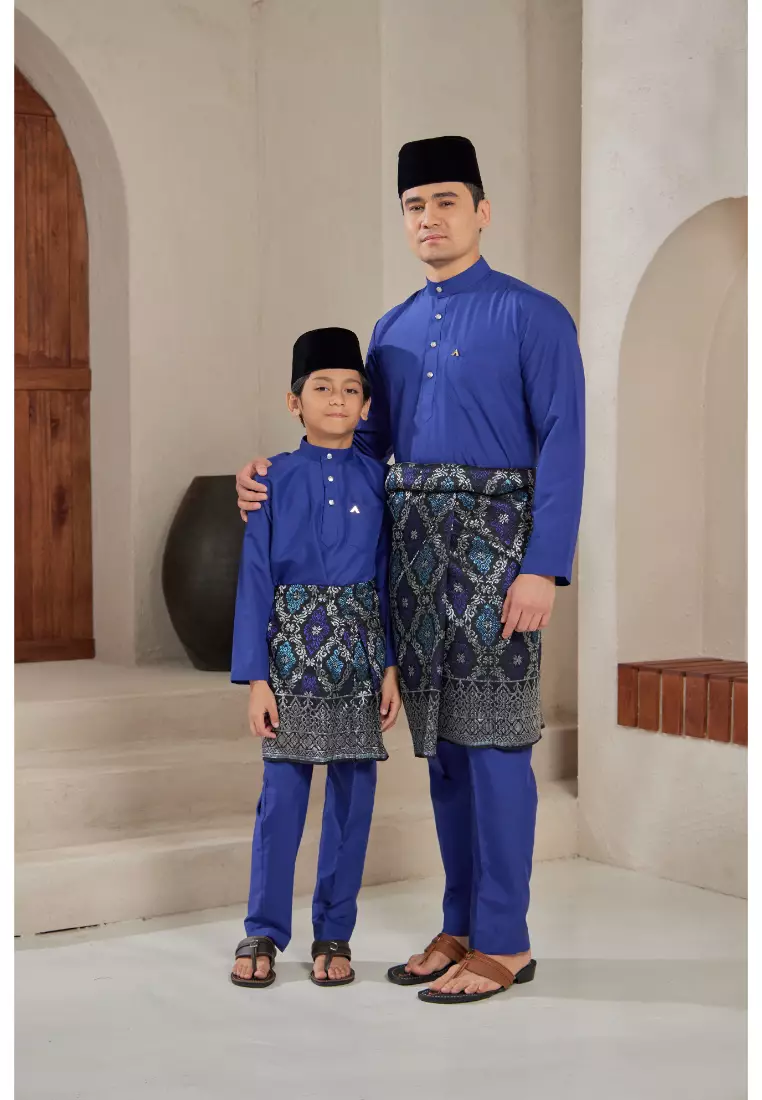 Baju Melayu Moden Cekak Musang for Kids