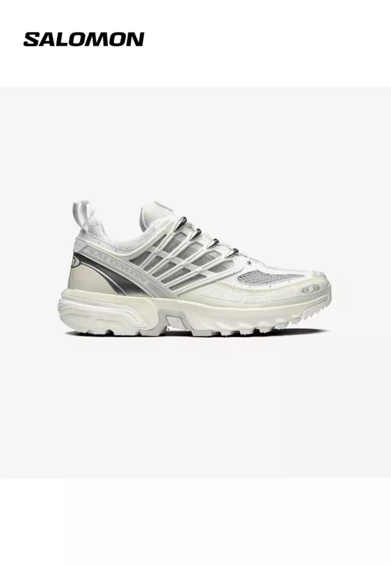 Discount on Salomon  shoes - SKU: SALOMON ACS PRO Unisex Sportstyle Shoes in White / Vanilla Ice / Lunar Rock