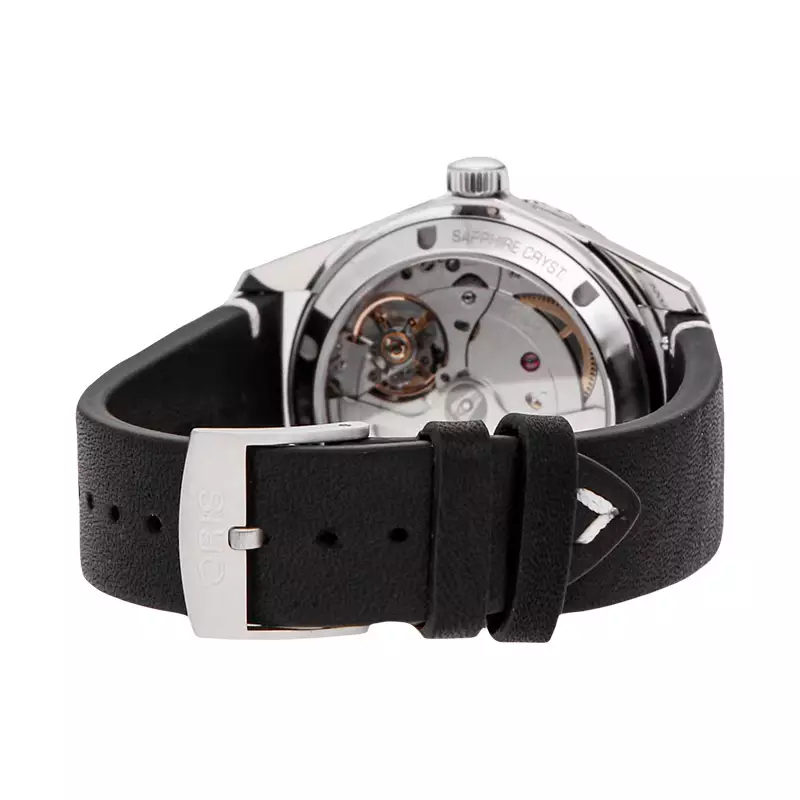 Jam Tangan Pria Oris Divers Sixty-Five 01-400-7772-4054-07-5-20-82 Men Black Dial Black Leather Strap