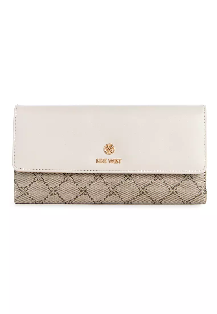 Nine West Zuri SLG Organizer Wallet For Women – Snap Flap Closure With Card Slots - View #7