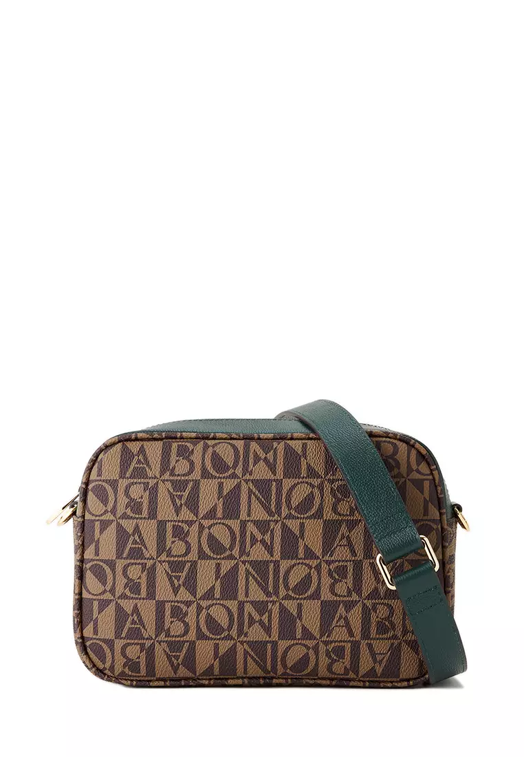 Dark Green Gladiosa Monogram Sling Bag