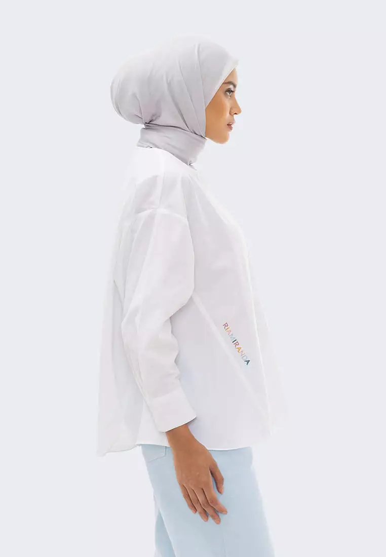 Ria Miranda Broken White Ginnie Top