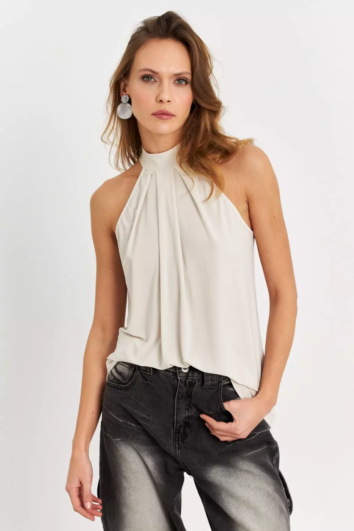 Halter Neck Blouse