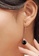 Twenty Eight Shoes black VANSA Red And Black Agate Pendant Ear Hook Earrings VAW-E187 52072AC1D11992GS_2