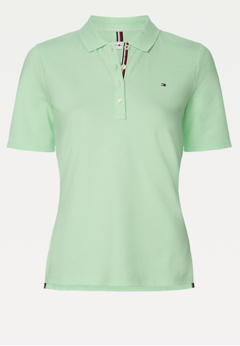 tommy hilfiger polo shirt green