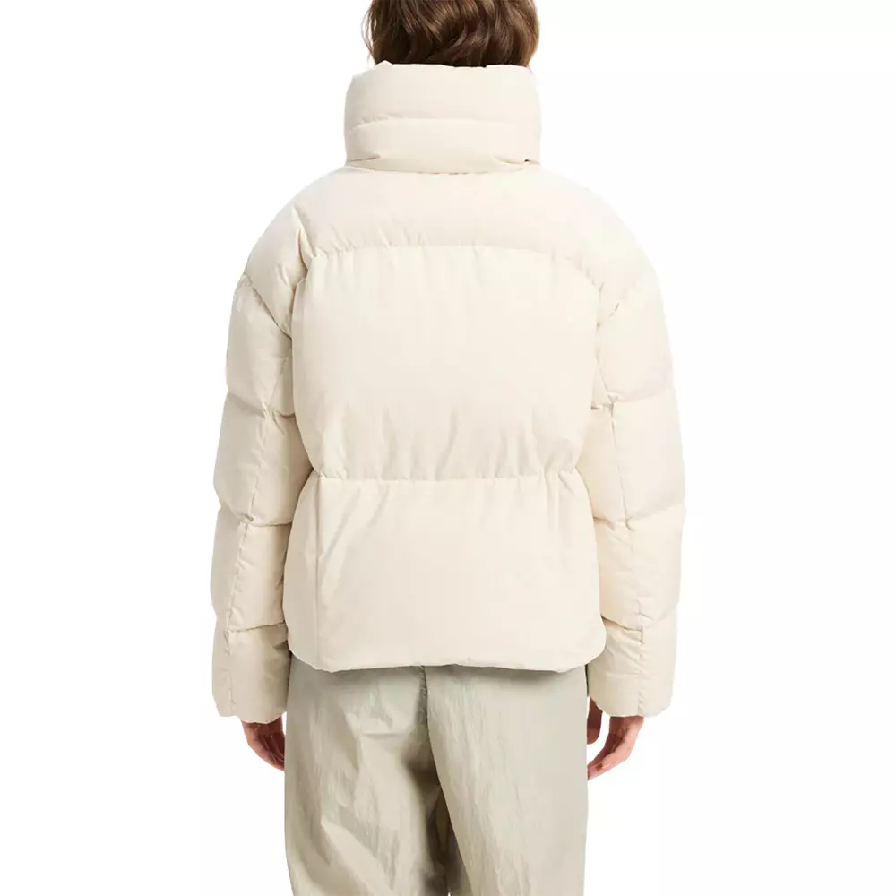 Harmonie Crop Short Down Jacket Women Light Beige