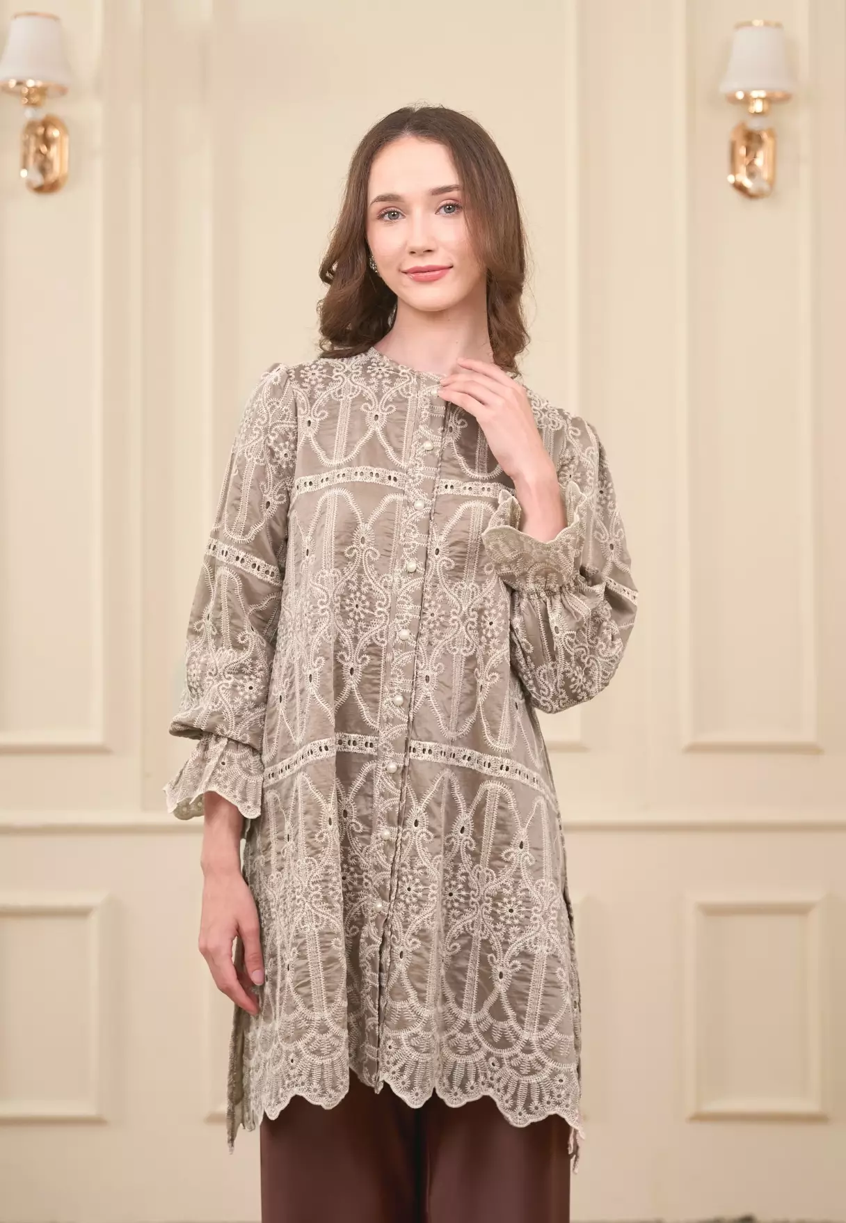 Tatiana Tunic - Taupe