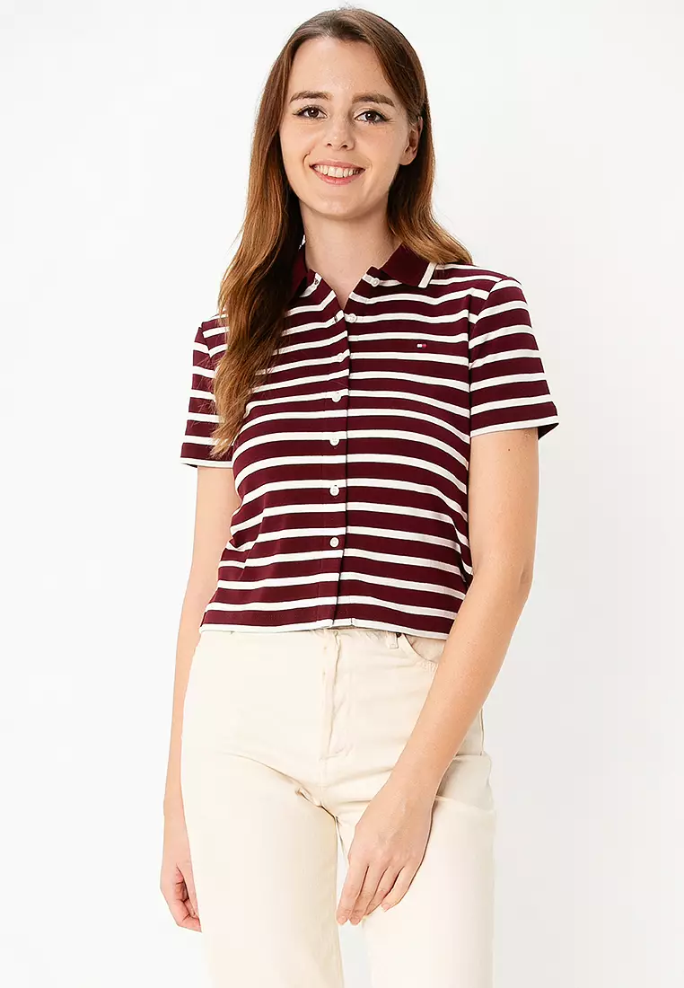 Tommy hilfiger short sleeve button down shirt on sale