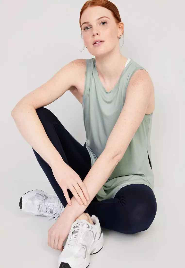 Sleeveless UltraLite All-Day Tunic T-Shirt For Women