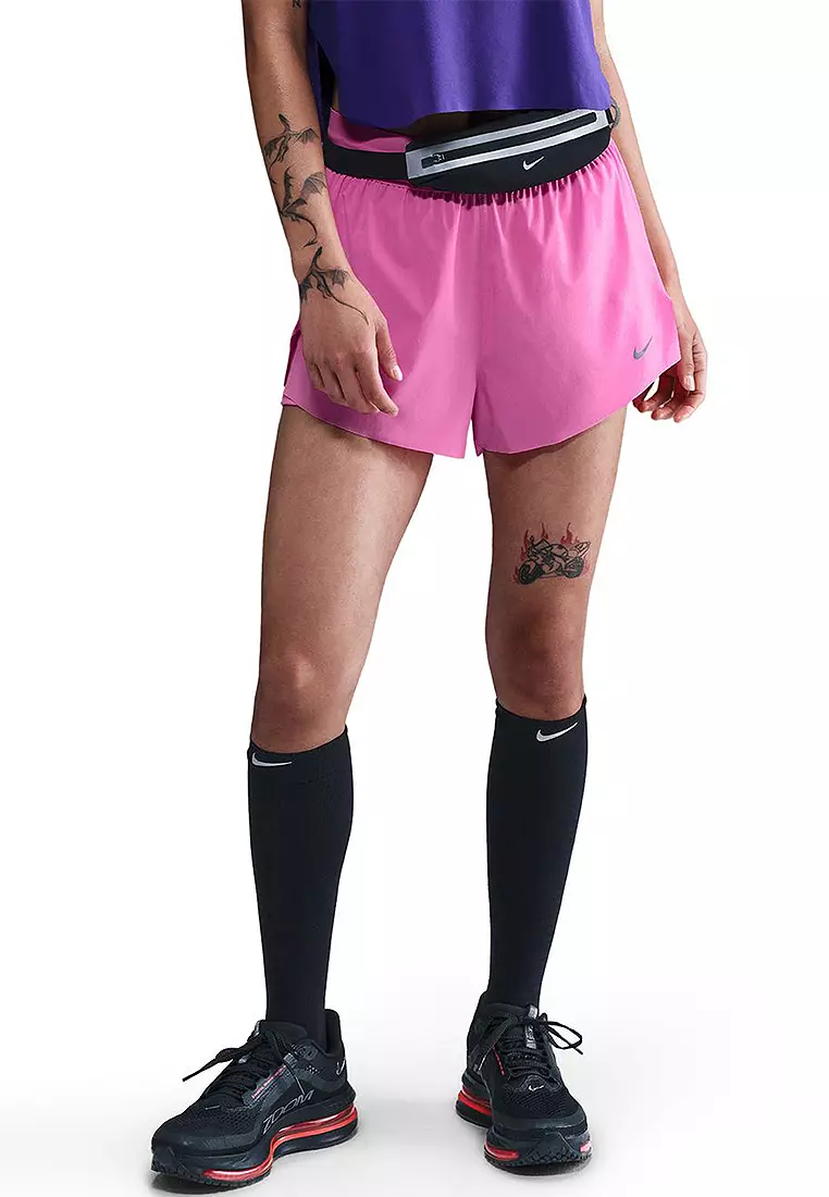 Nike Best Running Shorts Phone Pocket Swift Dri-FIT Mid-Rise 2-in