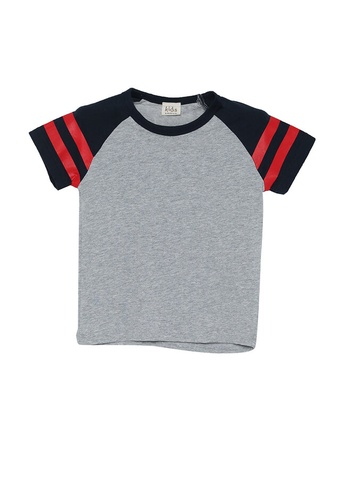 Milliot & Co. grey Gasper Boys T-Shirt E9498KA523859BGS_1