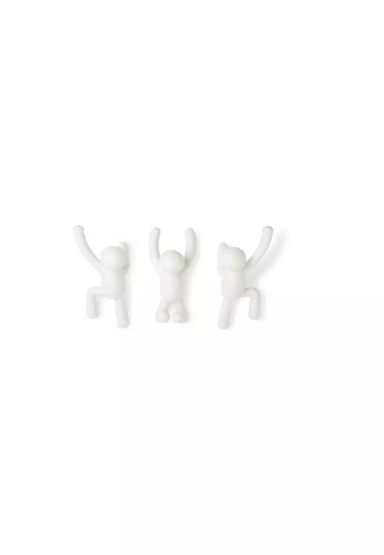 UMBRA Buddy Wall Hooks - White