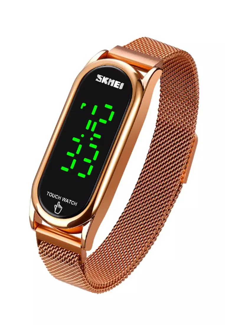 Jam Tangan Digital Pria Waterproof Many Function Strap Tali Material Stainless Steel BY97 ORIGINAL