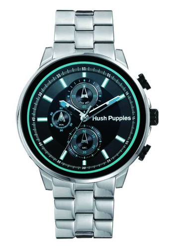 Hush Puppies Freestyle Chronograph Men’s Watch HP 6062M.1503 Black Blue Silver Stainless Steel