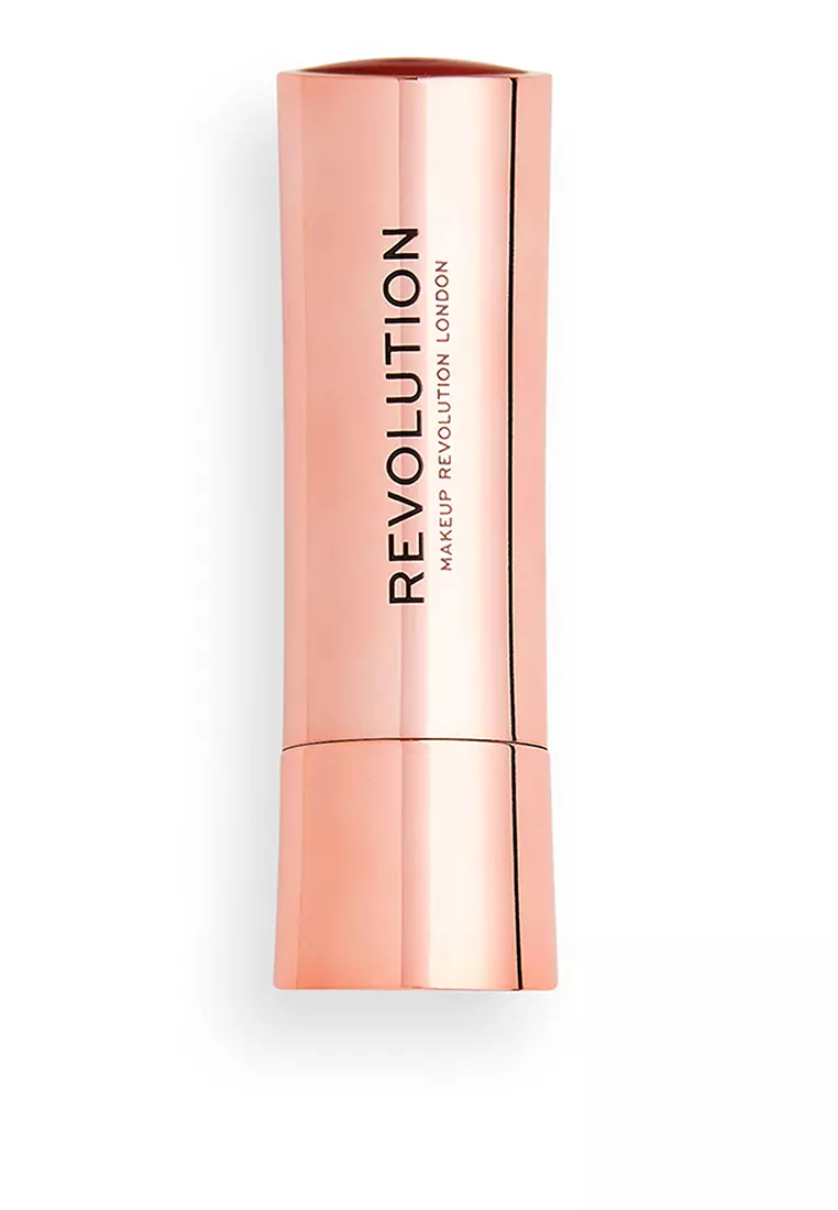 Revolution Satin Kiss Lipstick Heart Race
