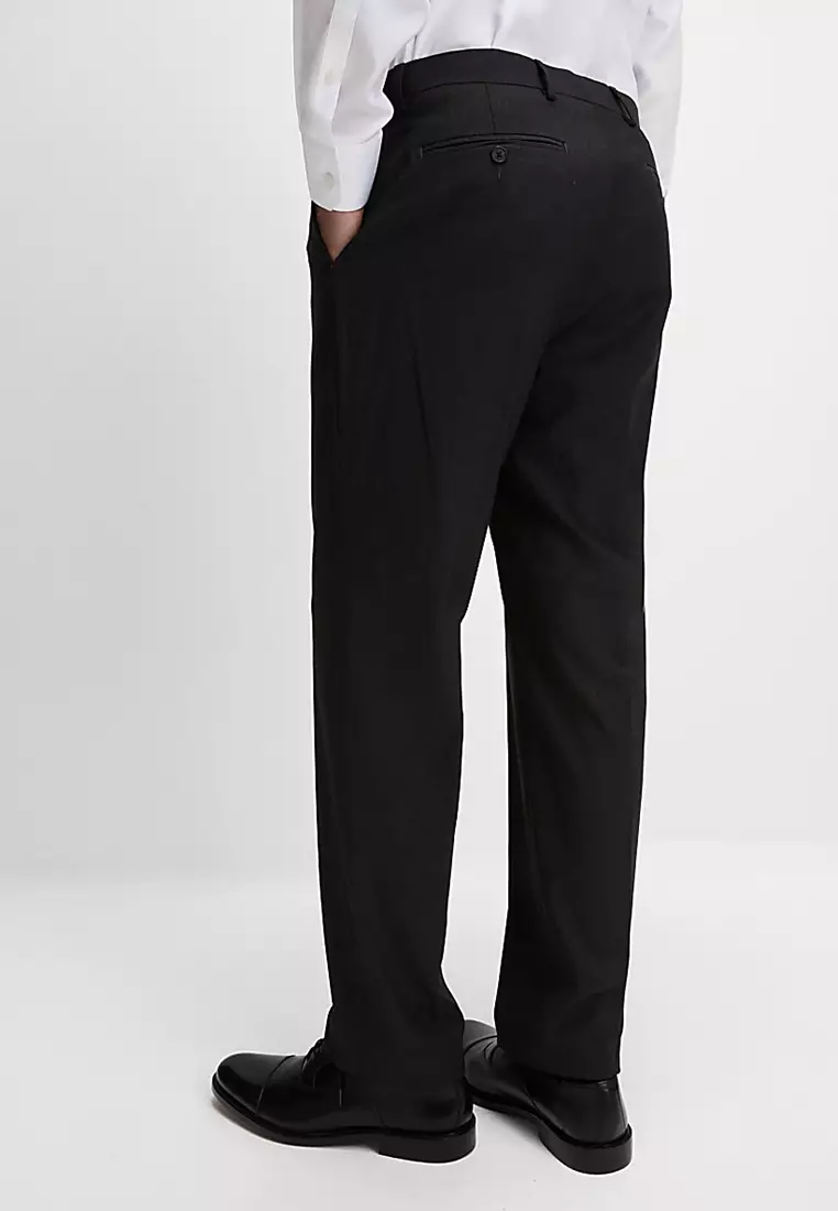 Regular Fit Stretch Suit Trousers