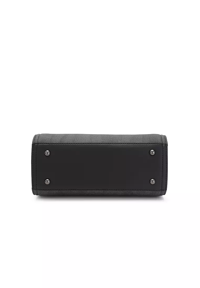 Women's Top Handle Bag / Sling Bag / Crossbody Bag / Shoulder Bag (Tas Tangan Wanita / Tas Selempang Wanita / Tas Bahu Wanita) - Hitam