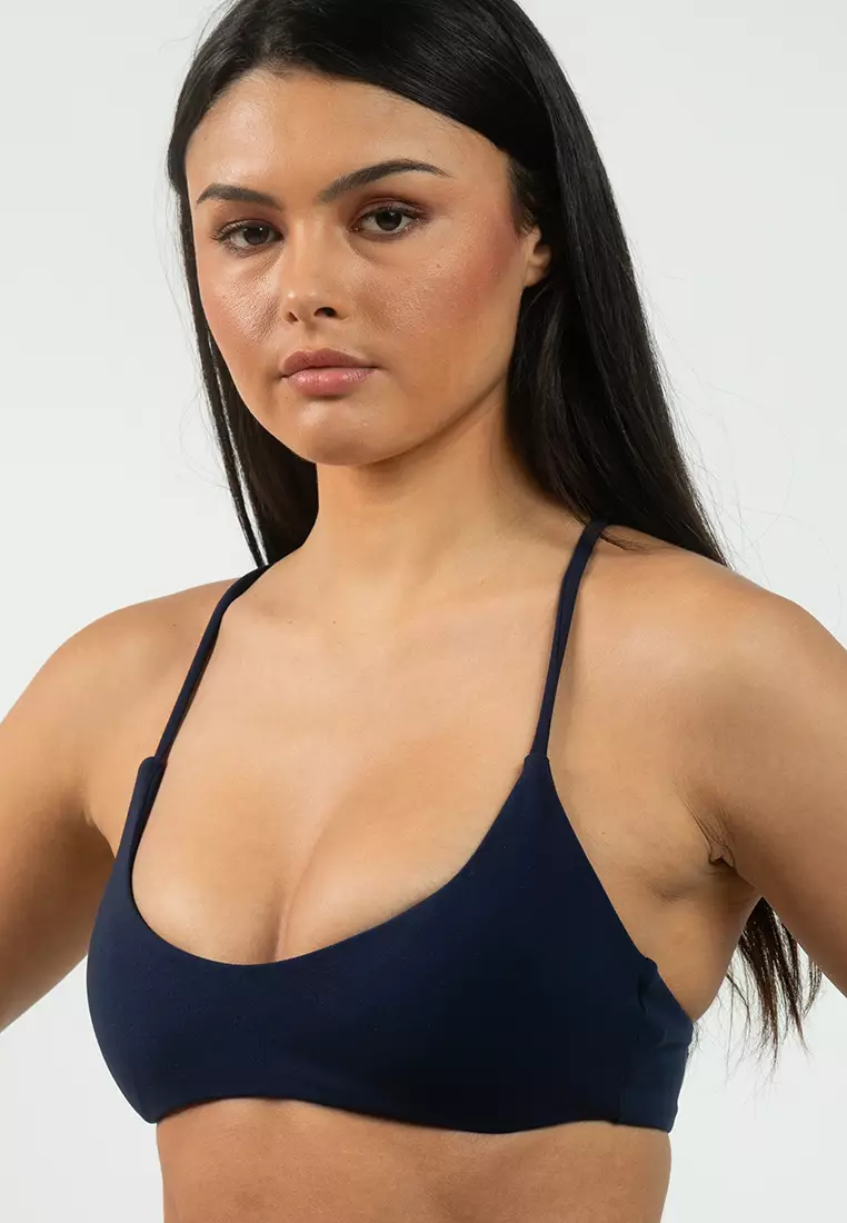 Ultra Soft Minimal Strappy Crop Bra