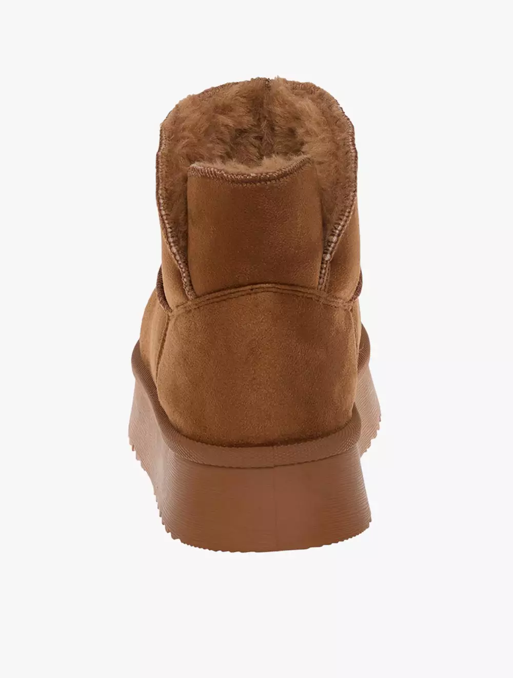 Payless State Street Women Sami Platform Boots - Cognac