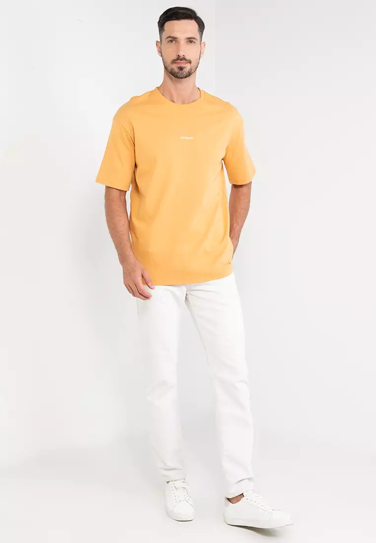 Buy Selected Homme Short Sleeves O-Neck Tee 2024 Online