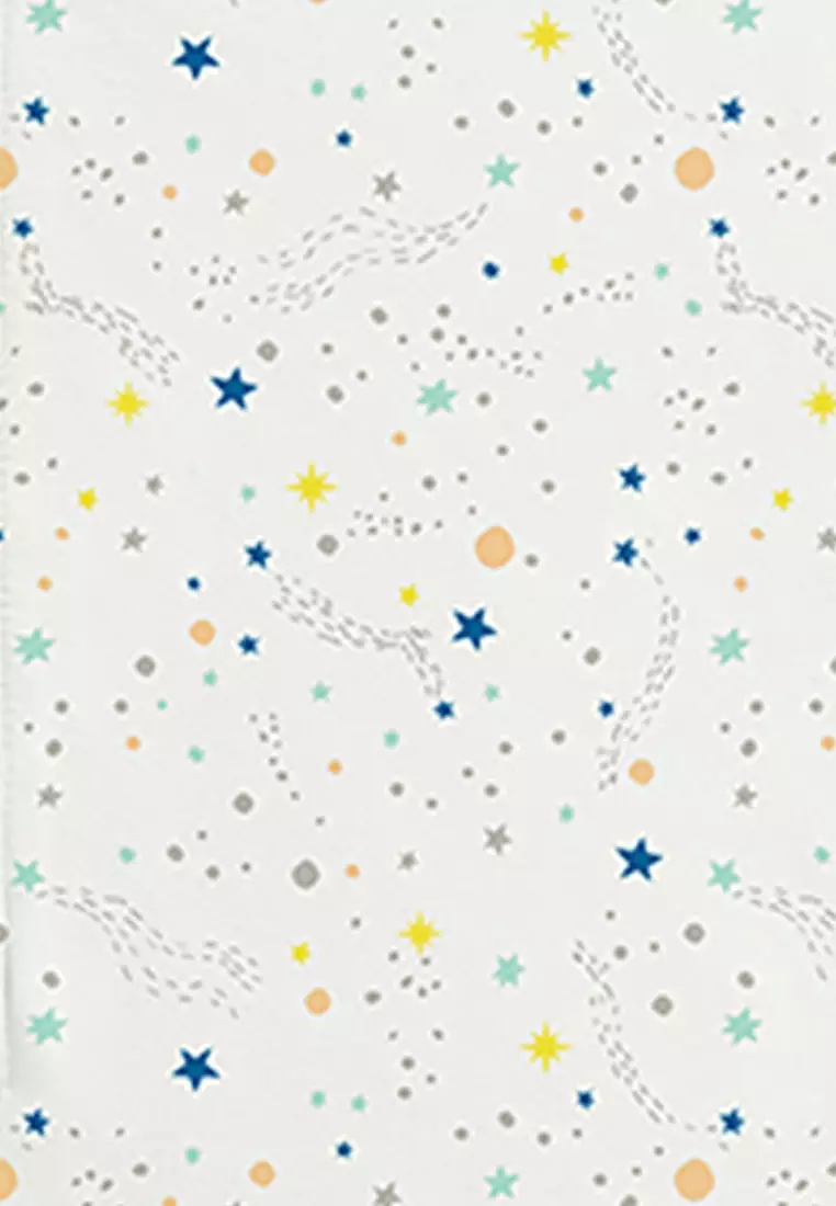 Swaddle UP™ Sleepsack Blanket for Newborn & Swaddling Babies (Stage 1) Organic Lite 0.2 TOG Cream Star Dust