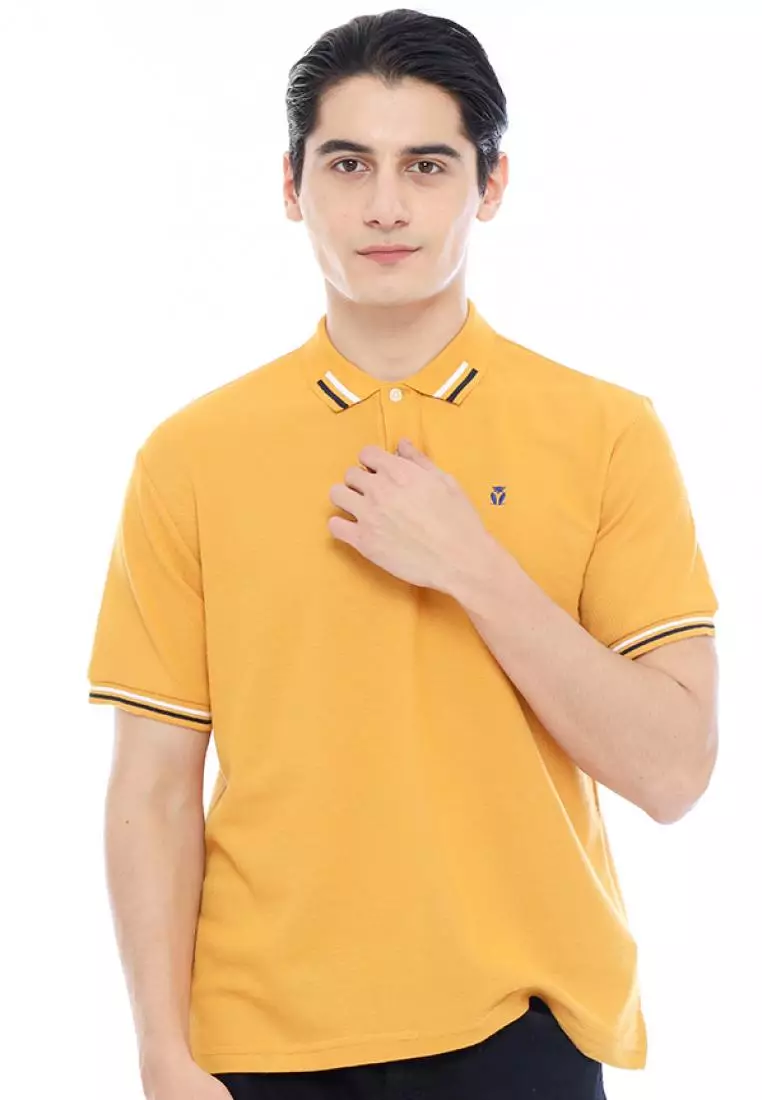 MATSUDA Kaos Polo Shirt Pria Kerah Fukui
