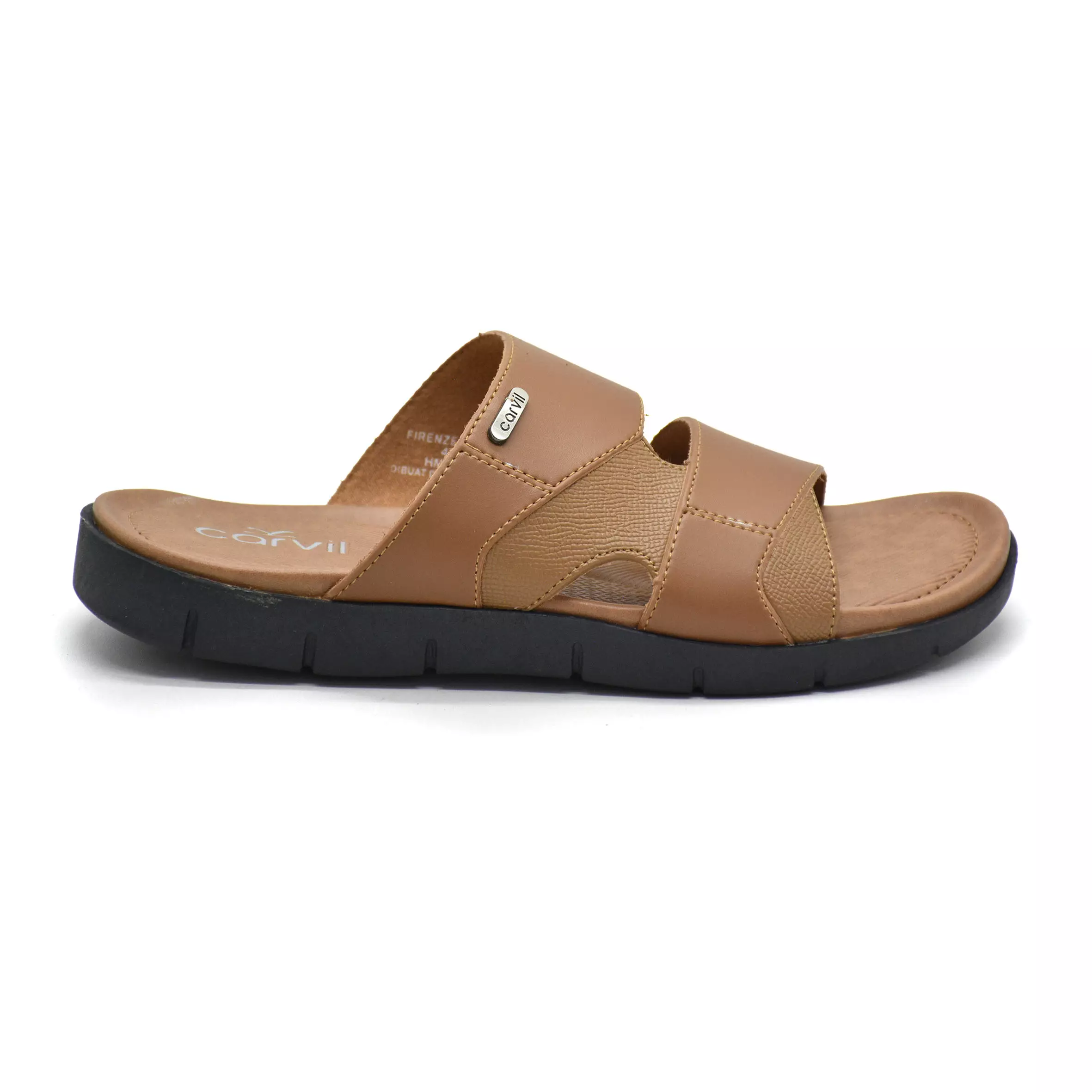 Carvil Sandal Pria Firenze-03 M Tan