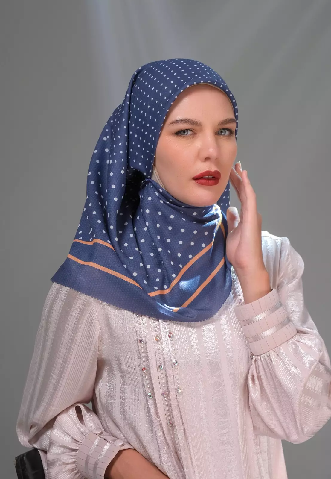 Corvina Printed Scarf | Hijab Kerudung Segi Empat Motif