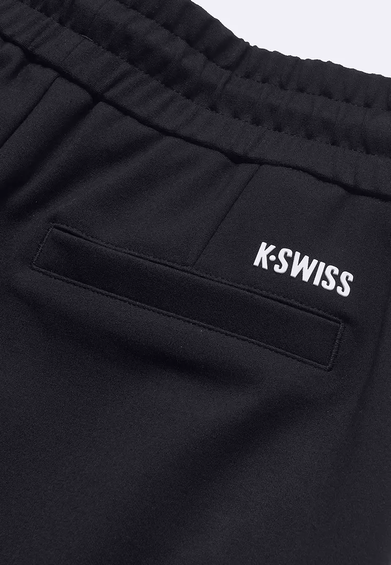 女裝 K-SWISS LOGO 側面織帶高腰闊腳褲
