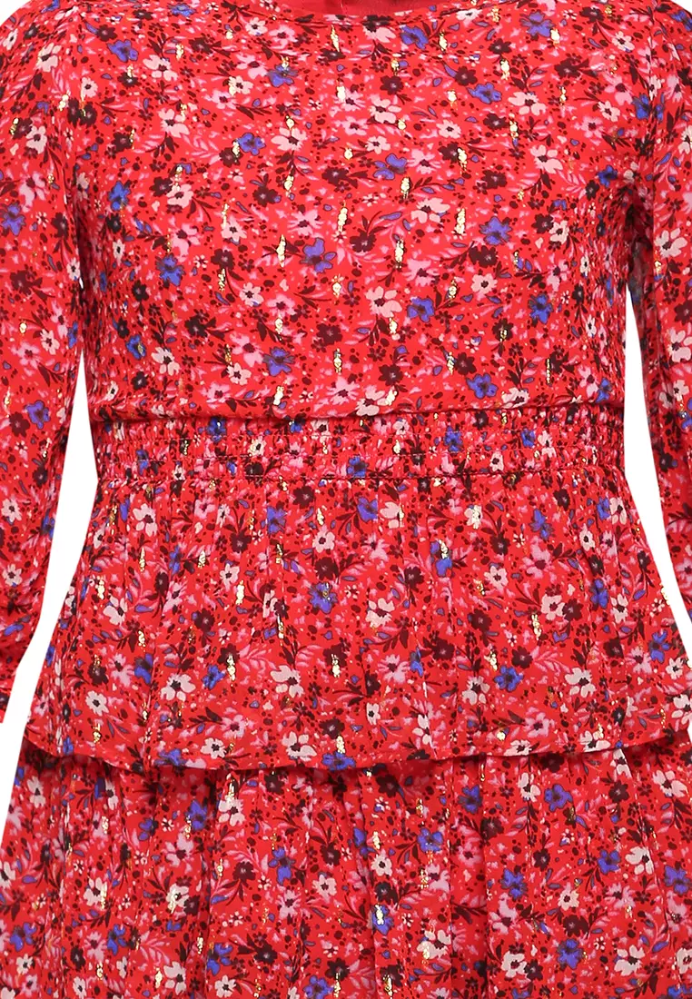 CNY Ditsy Floral Dress