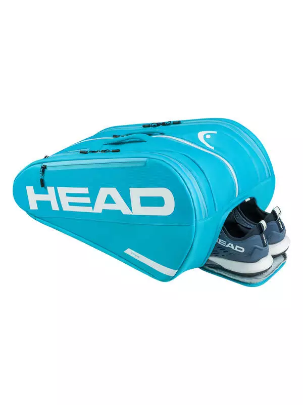 HEAD Padel Tour Bag L Blue 261346 - Tas Padel (Biru)