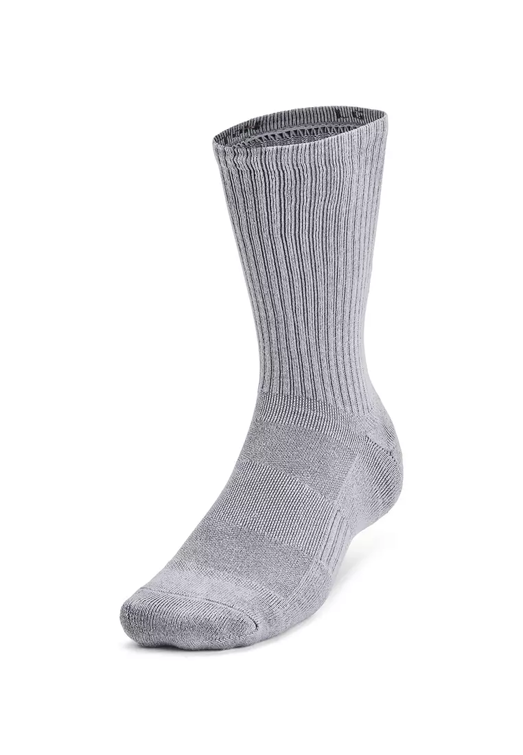 Training Cotton 3-Pack Crew Socks