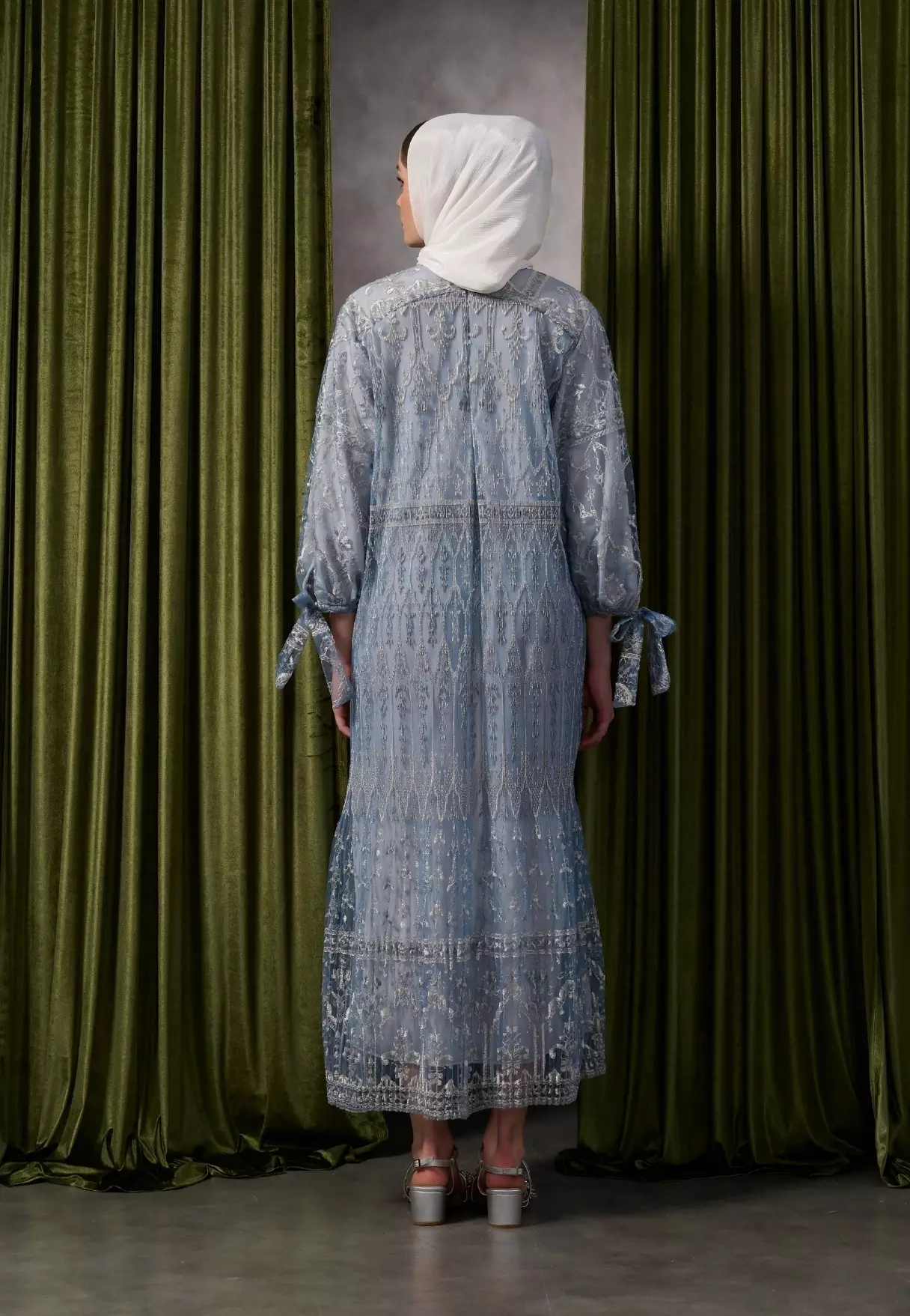 Edwina Dress - Aquamarine