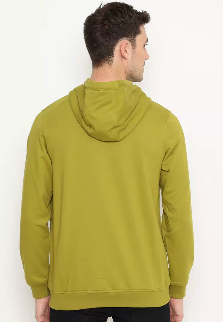 Sweat Shirt L/S Hijau Tkd "Make It Real"